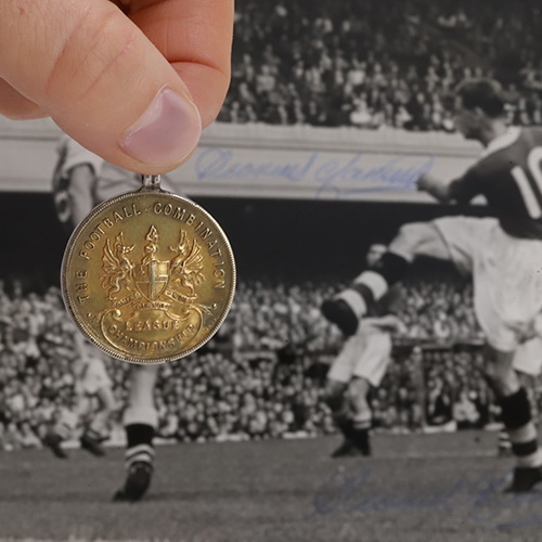 Carlisle-born footballer's league win medal up for auction